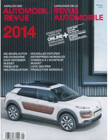 2015 AUTOMOBIl REVUE JAHRESKATALOG DEUTSCH FRANZÖSISCH