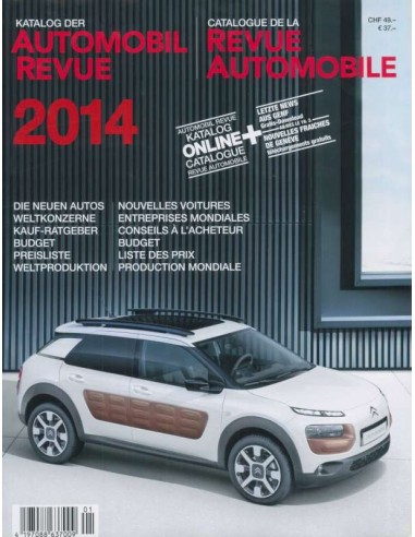 2015 AUTOMOBIL REVUE YEARBOOK GERMAN FRENCH