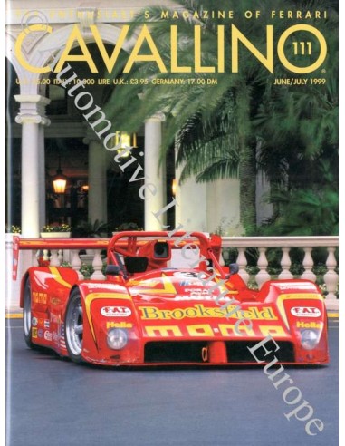 1999 FERRARI CAVALLINO MAGAZINE USA 111