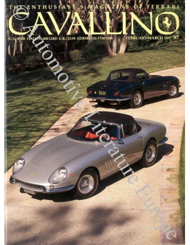 1997 FERRARI CAVALLINO MAGAZINE USA 97