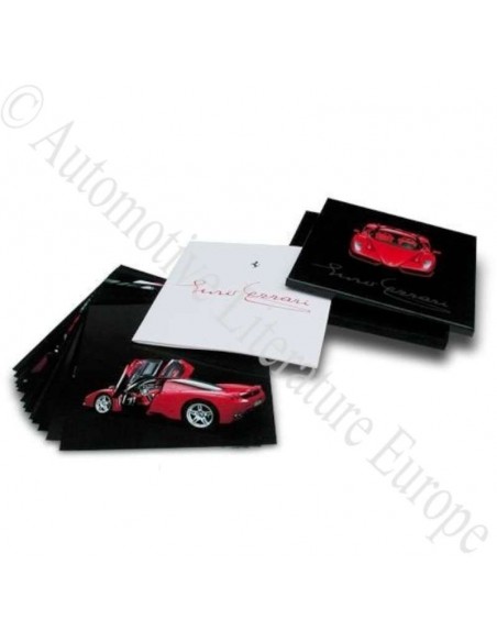 2002 FERRARI ENZO PRESSE BOX PROSPEKT 1831/02