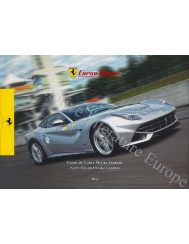 2014 FERRARI CORSE CLIENTI BROCHURE 4702/14