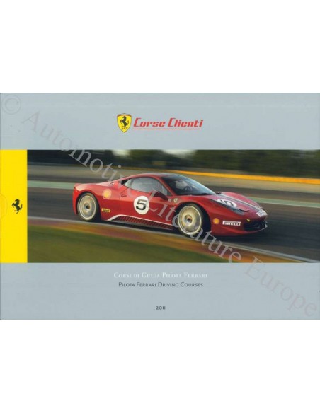 2011 FERRARI CLIENTE CORSE BROCHURE 3815/11