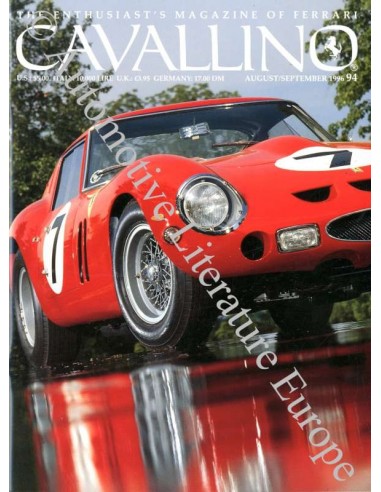 1996 FERRARI CAVALLINO MAGAZIN USA 94