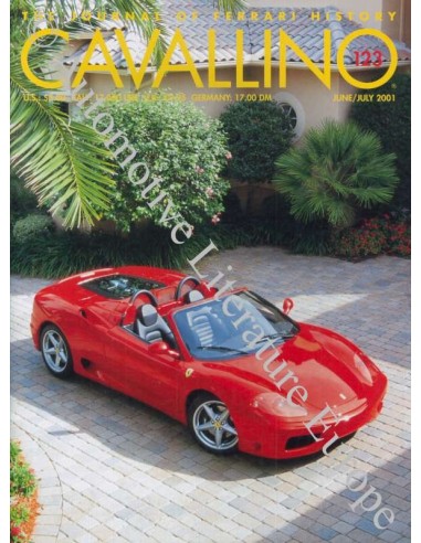 2001 FERRARI CAVALLINO MAGAZIN USA 123