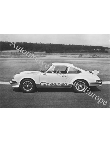 1973 PORSCHE 911 2.7 CARRERA RS PRESS PHOTO