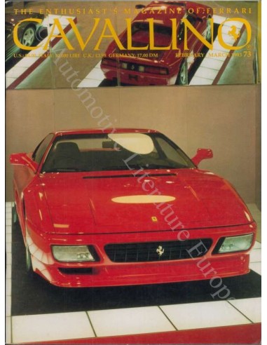 1993 FERRARI CAVALLINO MAGAZINE USA 73