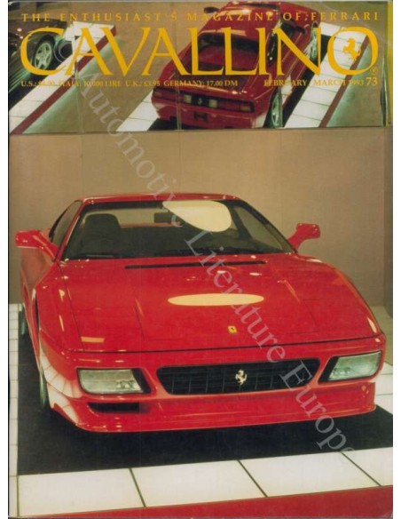 1993 FERRARI CAVALLINO MAGAZINE USA 73