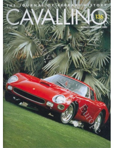 2002 FERRARI CAVALLINO MAGAZIN USA 136