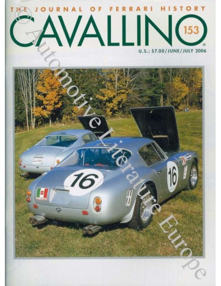 2006 FERRARI CAVALLINO MAGAZINE USA 153