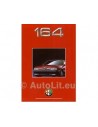 1992 ALFA ROMEO 164 BROCHURE NEDERLANDS
