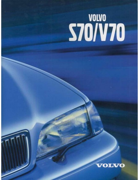 2000 VOLVO S70 V70 BROCHURE NEDERLANDS