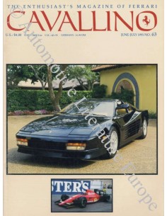 1991 FERRARI CAVALLINO MAGAZINE USA 63