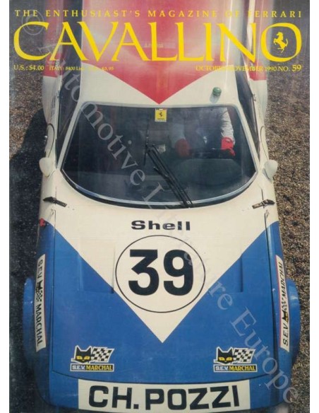 1990 FERRARI CAVALLINO MAGAZINE USA 59