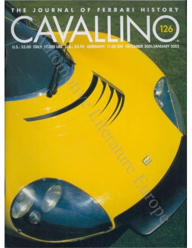 2001/2002 FERRARI CAVALLINO MAGAZINE USA 126