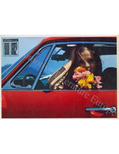 1966 PORSCHE 911 / 912 PROSPEKT DEUTSCH ENGLISCH FRANZÖSISCH