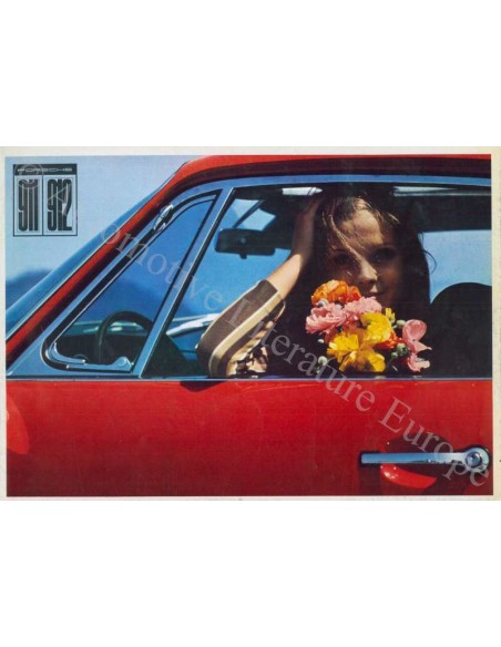 1966 PORSCHE 911 / 912 PROSPEKT DEUTSCH ENGLISCH FRANZÖSISCH