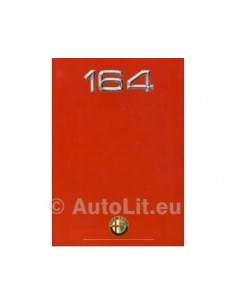 1989 ALFA ROMEO 164 BROCHURE NEDERLANDS