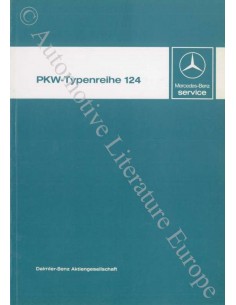 1984 MERCEDES BENZ E CLASS W124 WORKSHOP MANUAL GERMAN