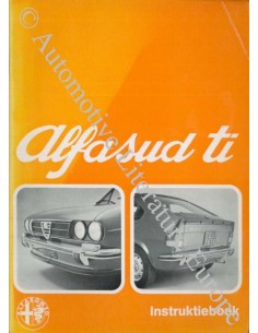 1975 ALFA ROMEO ALFASUD TI BETRIEBSANLEITUNG NIEDERLÄNDISCH