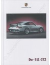 2002 PORSCHE 911 GT2 HARDCOVER BROCHURE DUITS