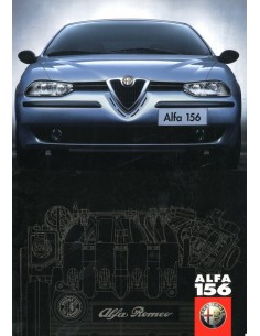 1997 ALFA ROMEO 156 BROCHURE NEDERLANDS