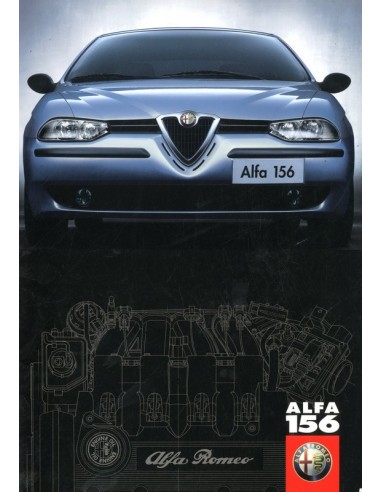 1997 ALFA ROMEO 156 BROCHURE NEDERLANDS