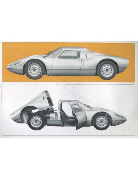 1966 PORSCHE 904 CARRERA GTS BROCHURE GERMAN