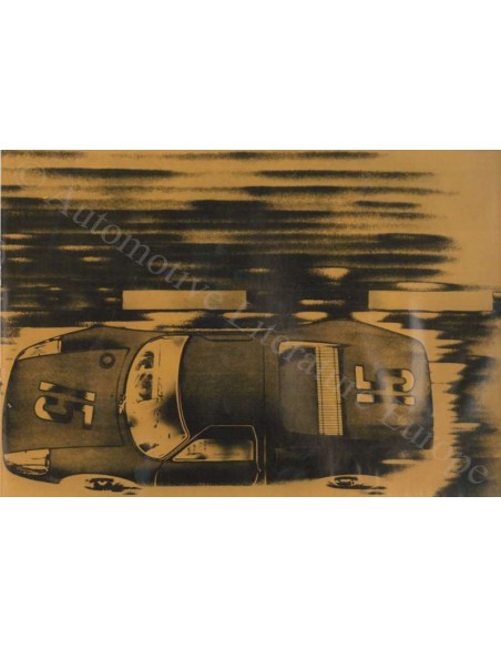 1966 PORSCHE 904 CARRERA GTS BROCHURE DUITS