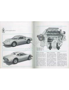 1970 FERRARI DINO 246 GT OWNERS MANUAL 2