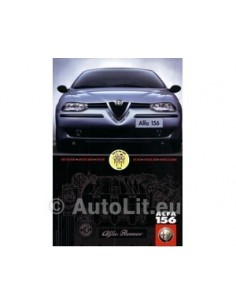 1998 ALFA ROMEO 156 BROCHURE NEDERLANDS