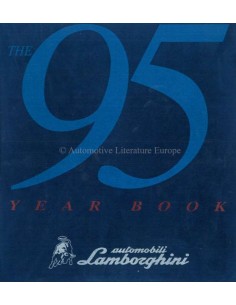 1995 LAMBORGHINI YEARBOOK ENGLISH / ITALIAN