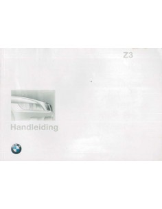 1997 BMW Z3 ROADSTER & COUPE BETRIEBSANLEITUNG NIEDERLÄNDISCH
