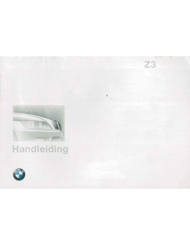 1997 BMW Z3 ROADSTER & COUPE INSTRUCTIEBOEKJE NEDERLANDS