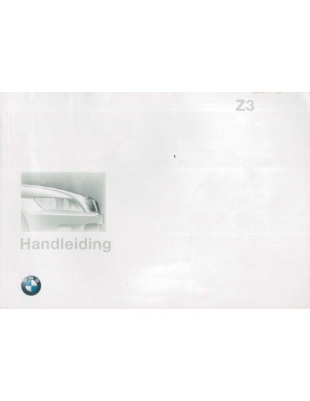 1997 BMW Z3 ROADSTER & COUPE INSTRUCTIEBOEKJE NEDERLANDS