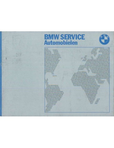 1974 BMW  MAINTENANCE MANUAL DUTCH