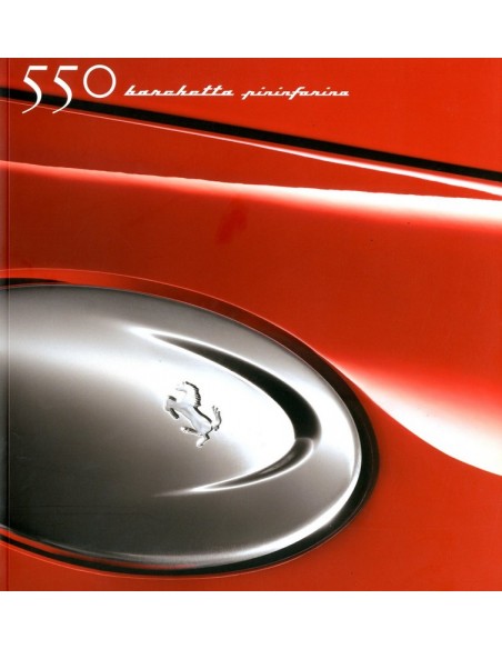 2000 FERRARI 550 BARCHETTA PININFARINA BROCHURE 1616/00