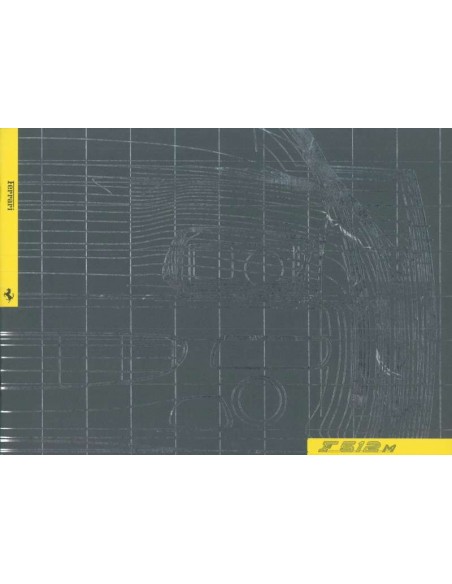 1994 FERRARI F512M PRESS BROCHURE 897/94