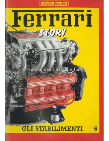 1986 FERRARI STORY GLI STABILIMENTI MAGAZINE 29 ENGELS / ITALIAANS