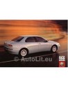 1999 ALFA ROMEO 156 2.0 SELESPEED LEAFLET NEDERLANDS