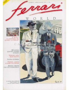 1990 FERRARI WORLD MAGAZINE 6 ITALIENISCH