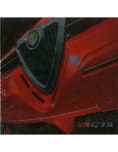 2002 ALFA ROMEO 156 + SPORTWAGON GTA BROCHURE NEDERLANDS