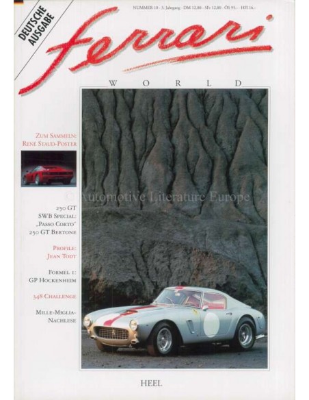 1993 FERRARI WORLD MAGAZIN 10 DEUTSCH