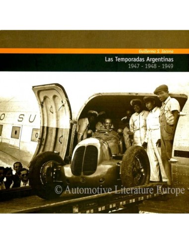 LAS TEMPORADAS ARGENTINAS 1947 - 1948 - 1949 BOEK VAN GUILLERMO S. IACONA