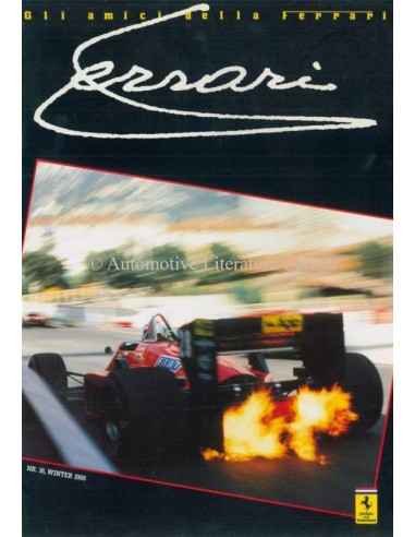 1986 FERRARI GLI AMICI DELLA MAGAZINE 16 DUTCH