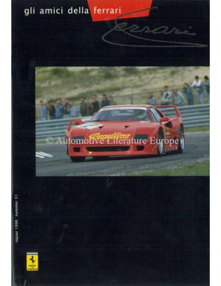 1990 FERRARI GLI AMICI DELLA MAGAZIN 31 NIEDERLÄNDISCH