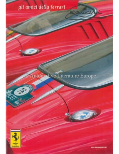 2004 FERRARI GLI AMICI DELLA MAGAZIN 85 NIEDERLÄNDISCH