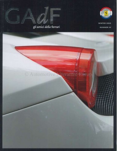 2010 FERRARI GLI AMICI DELLA MAGAZINE 111 DUTCH