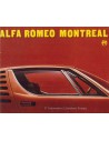 1973 ALFA ROMEO MONTREAL BROCHURE NEDERLANDS