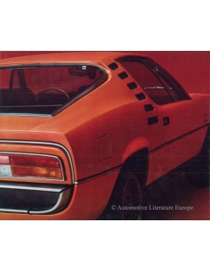 1973 ALFA ROMEO MONTREAL BROCHURE NEDERLANDS 2